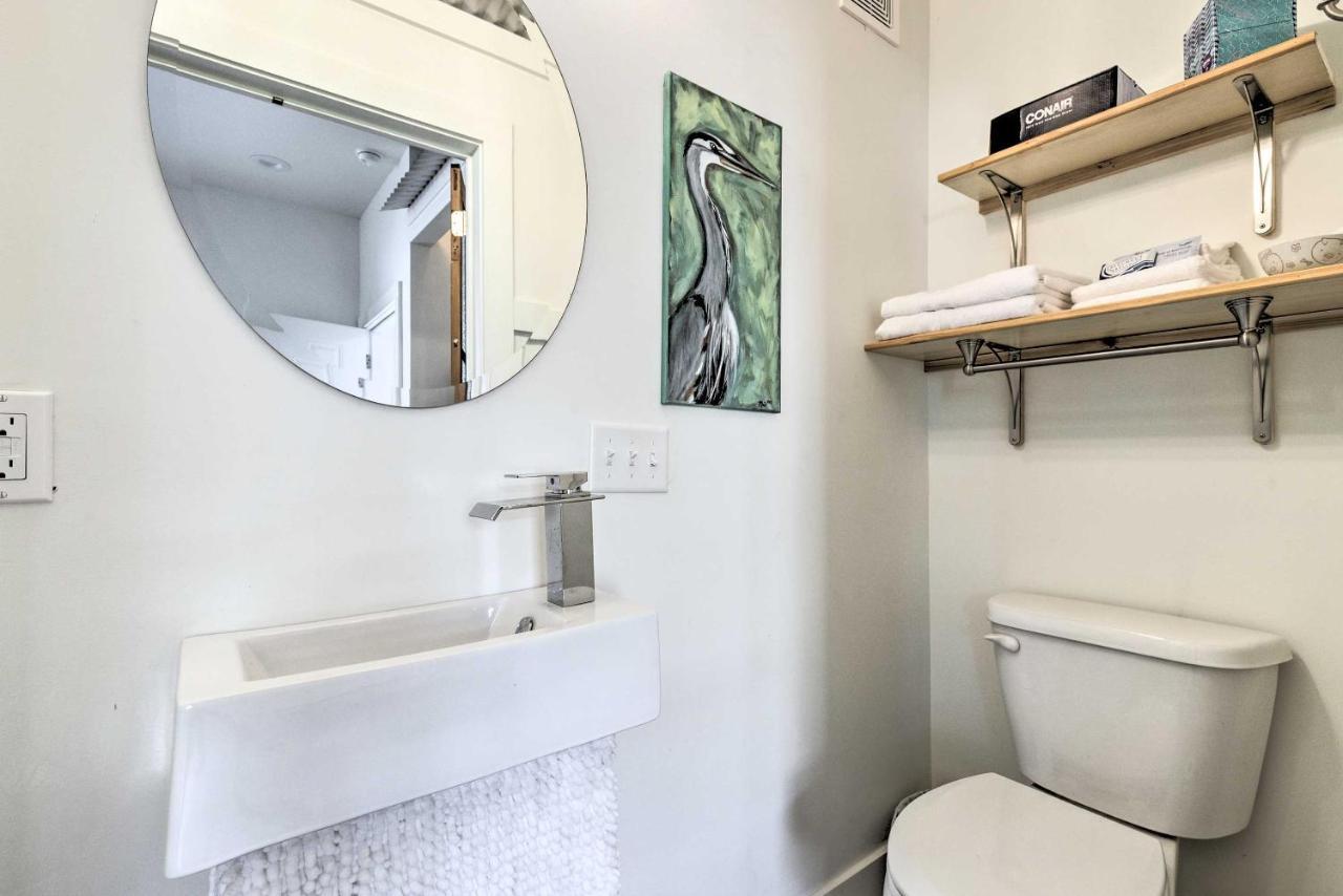 Ferienwohnung Old Town Getaway, Walk To Shopping, Dining, And Bay! Bay St. Louis Exterior foto